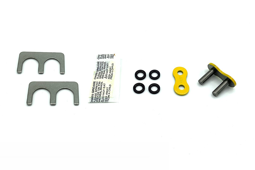 Enuma EK Chain Eslabón Remachable EK 525 SRX amarillo