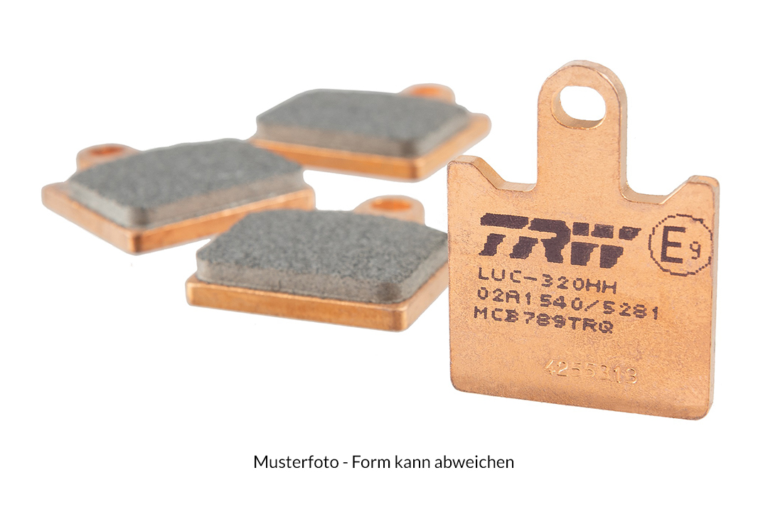 TRW pastillas del frenosatz Track Racing Quality MCB593TRQ anterior, delanteroa