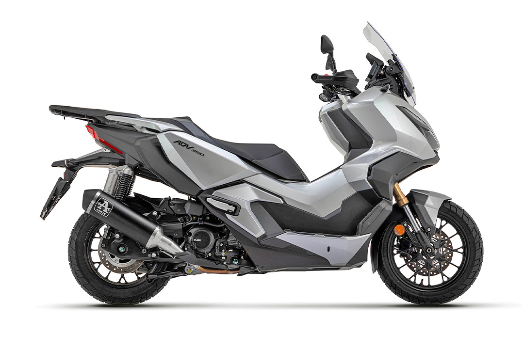 Escape ARROW DARK URBAN para Honda ADV 350 desde 2022-2025, Aluminio negro