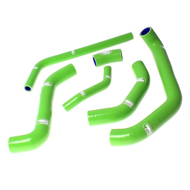 Kit de mangueras de silicona SAMCO SPORT verde para Kawasaki ZX10R año del modelo 2011-2015