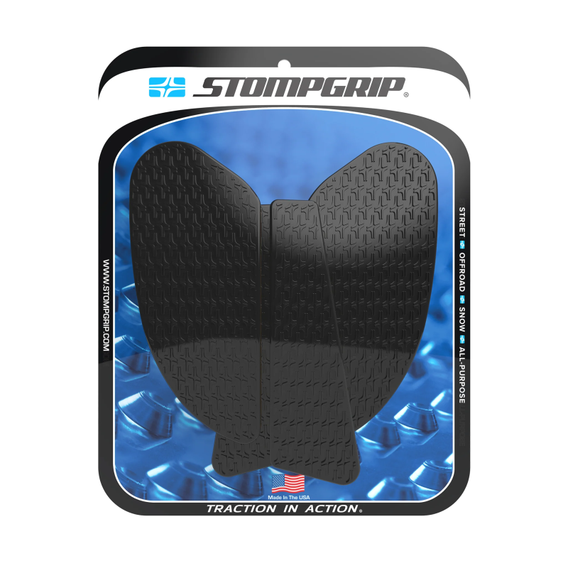 Almohadilla de tracción Stompgrip depósito de gasolina negra, Icon, Kit de tracción para moto de calle, para Kawasaki, Z H2 2021-2025