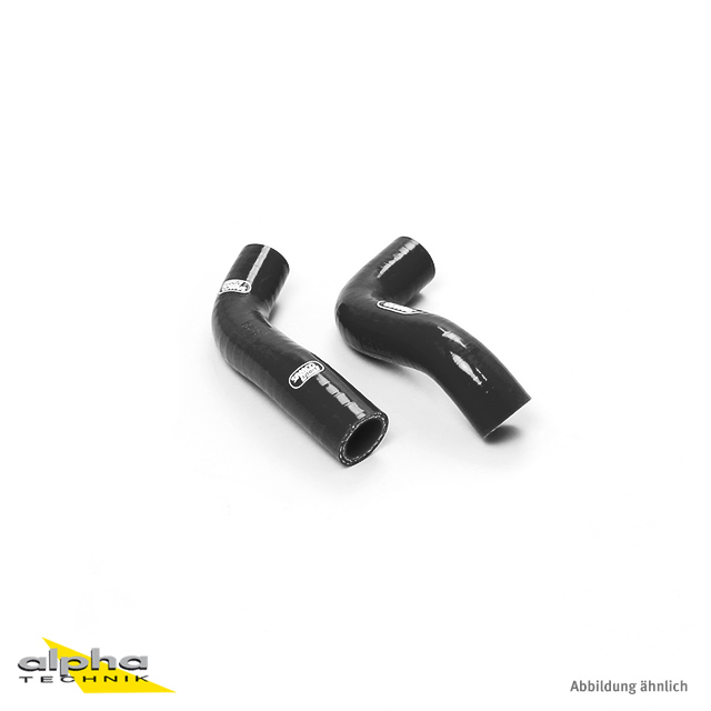 Kit de mangueras de silicona SAMCO SPORT negro para Kawasaki ER6f ER6n años 2005-2016