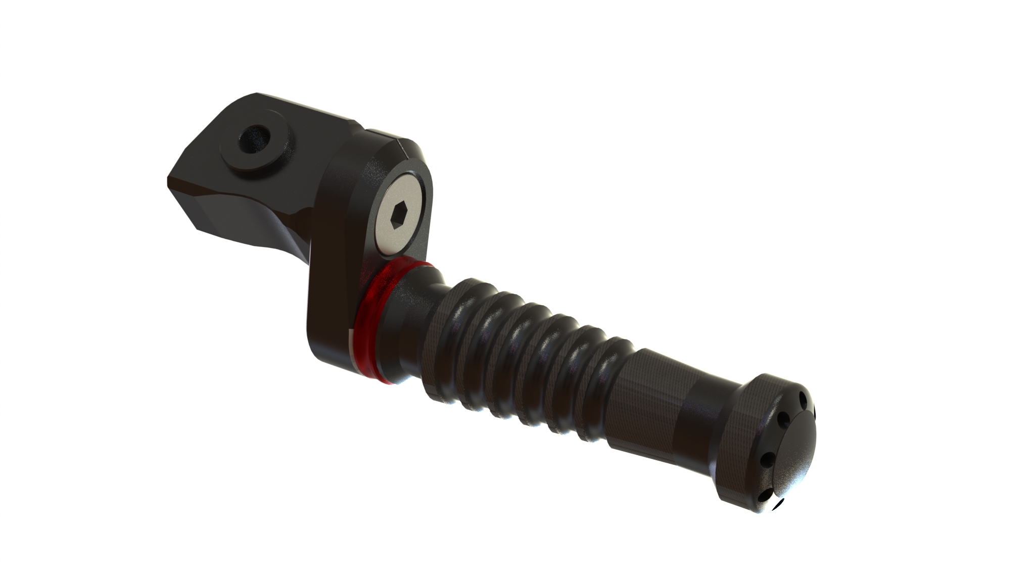 Gilles Tooling RGK2 Brazo, Desplazamiento 20mm, negro para Yamaha YZF-R1