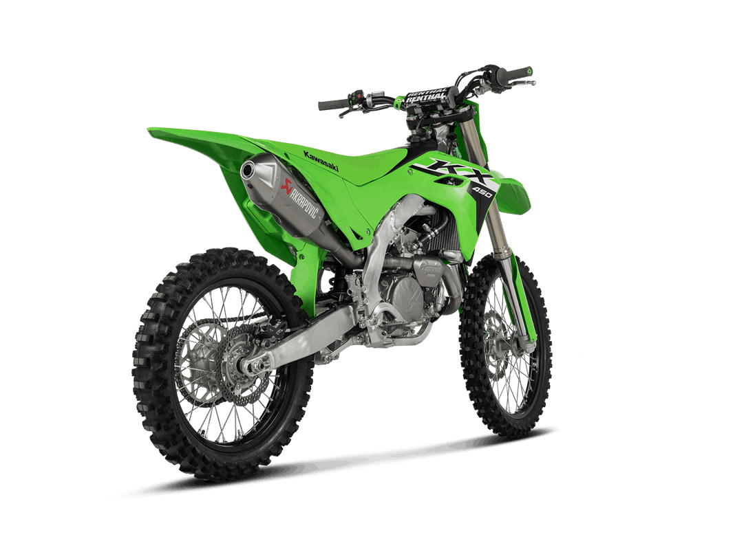 Akrapovic Evolution Line (Titanio) para Kawasaki KX450, 450X, 2024-2025