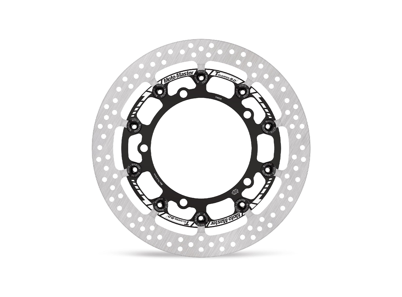 MOTO MASTER disco de freno anterior, delanteroe simétrico rotacional, T-Floater para Kawasaki Ninja 400 año del modelo 2018-2023