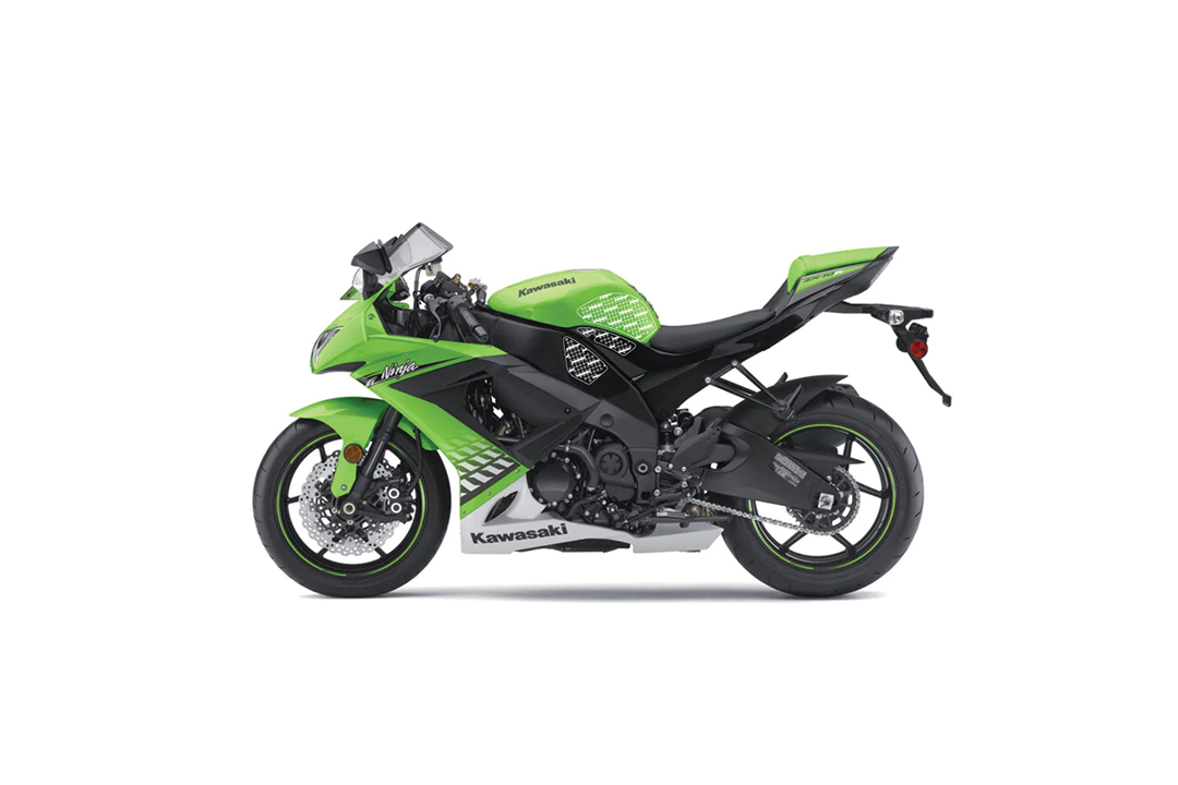Stompgrip híbrido, Volcano, para Kawasaki ZX10R Ninja, 2008-2010
