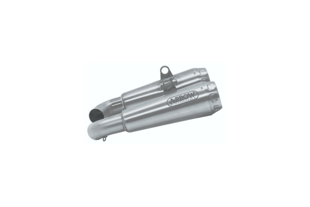 ARROW Escape PRO-RACE para Ducati Hypermotard 950 2019-, Acero inoxidable