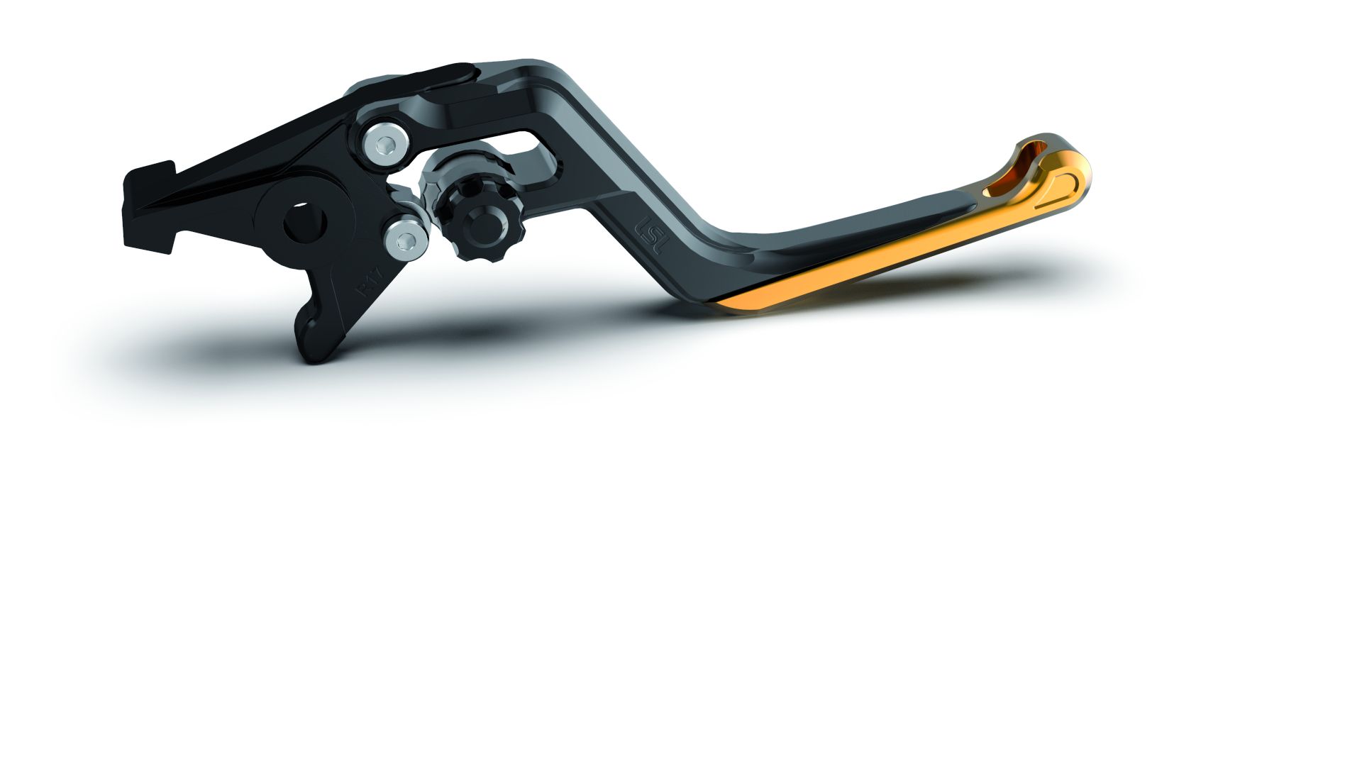 LSL ERGONIA Maneta de freno R22 Antracita/Negro/Oro