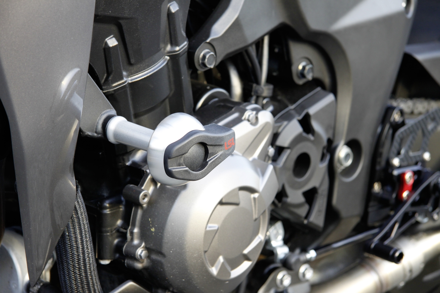 Kit de montaje LSL Crash Pad para Kawasaki Z1000 ABS, 2010-