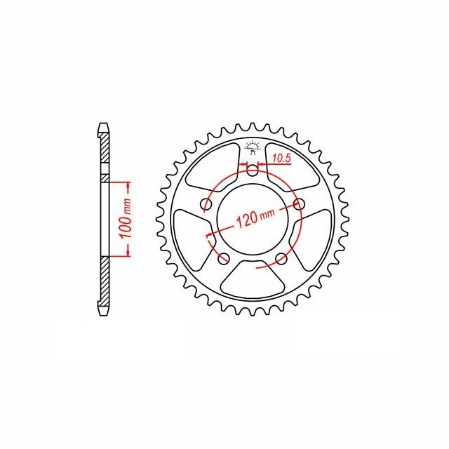 corona Aluminio, Aprilia Z-42