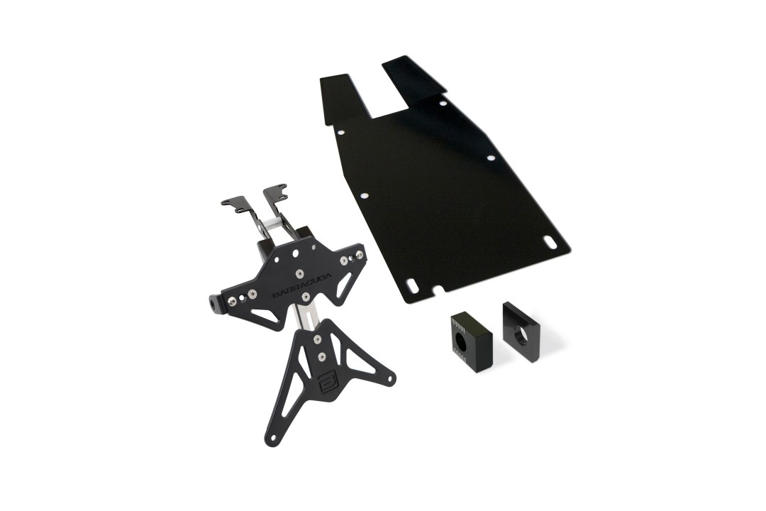 Soporte de matrícula Barracuda para Yamaha MT-09 2017-2019