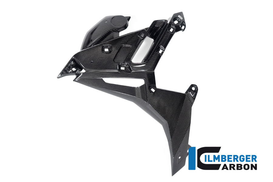 Cubierta de radiador de agua Ilmberger Carbono lado izquierdo, brillante, BMW M1000R 2023-