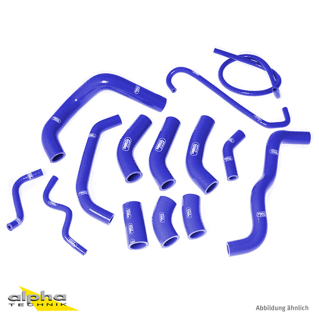 Kit de mangueras de silicona SAMCO SPORT azul para Kawasaki Z1000SX Ninja 1000SX año de modelo 2011-2023