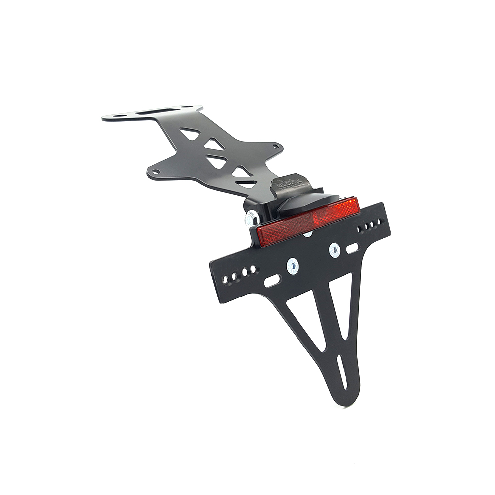 Soporte de matrícula alpha Technik para Ducati Scrambler 1100 Pro y Sport Pro; Tipo 1K; Año del modelo 2020-