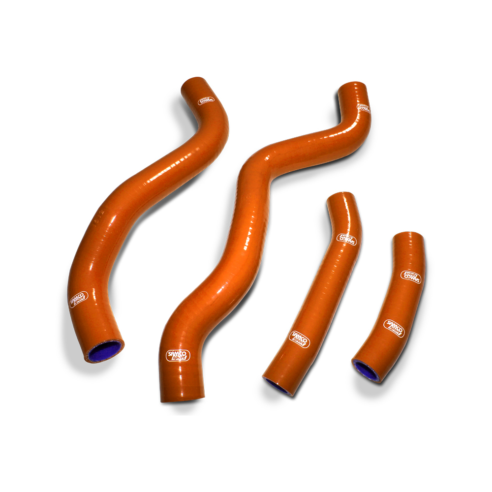 Kit de mangueras de silicona SAMCO SPORT naranja para Honda CB1300, año de modelo 1998-2002