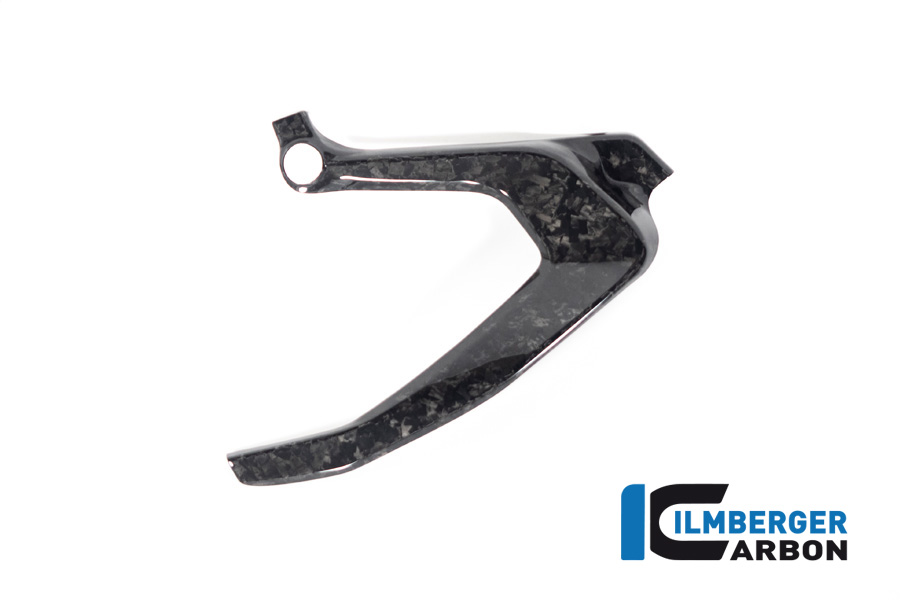Cubierta de chasis de carbono Ilmberger lado izquierdo, Black Diamond Carbon, brillante, BMW R1300GS 2023-