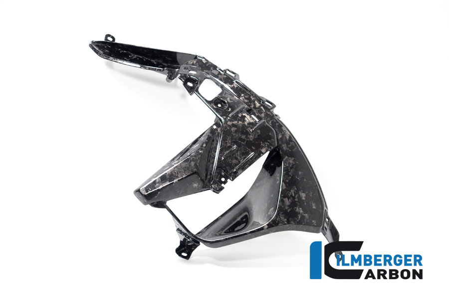 Carenado de salida de aire de carbono Ilmberger lado izquierdo Black Diamond Carbon, brillante, BMW R1300GS 2023-