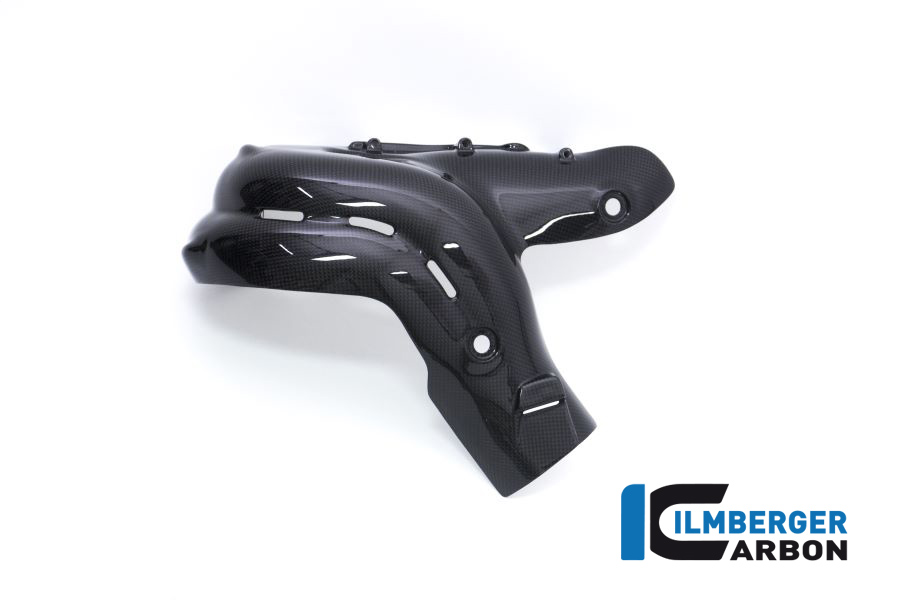 Ilmberger Carbon Protector Térmico de Escape brillante (2 piezas) Panigale V4/V4 S