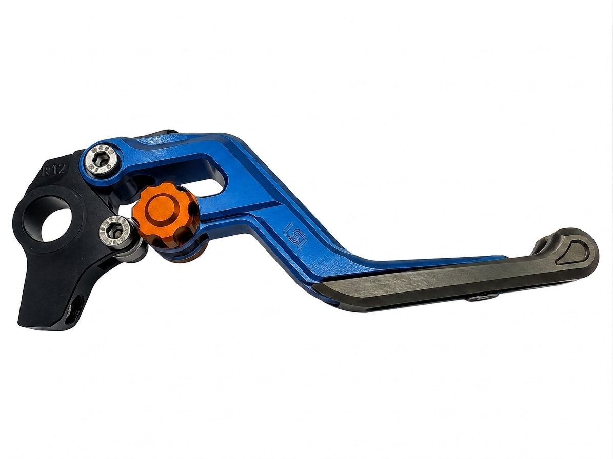 Maneta de freno LSL ERGONIA R23R Azul/Naranja/Antracita
