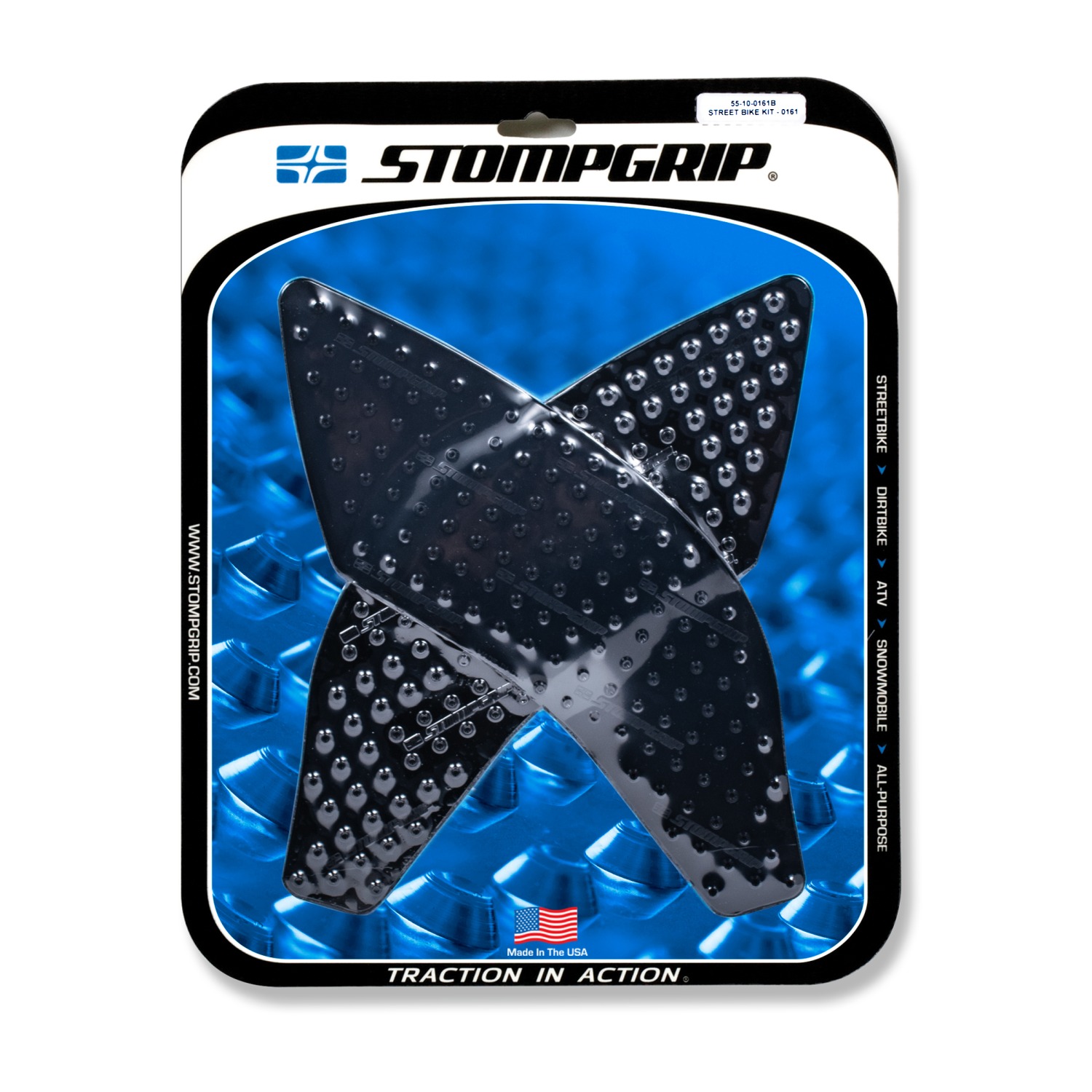 Stompgrip negro, Volcano, para Honda CB300R / CB(R)650R, 2019-2025