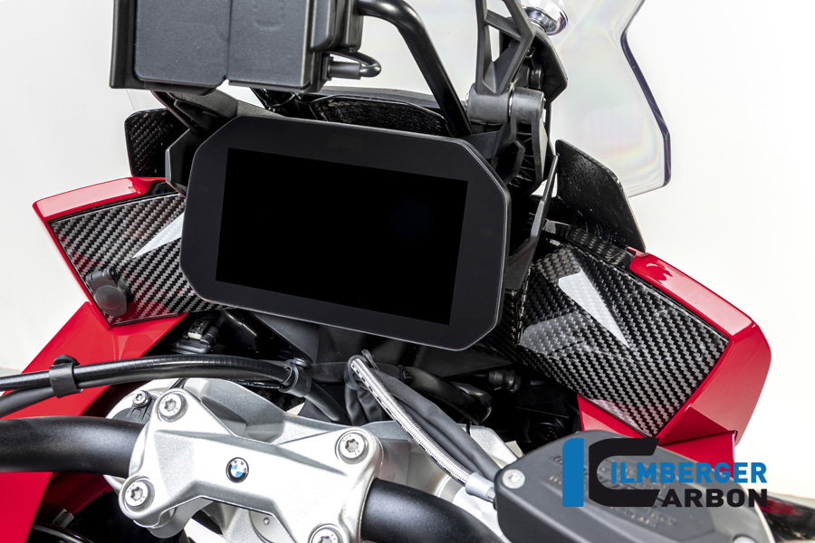 Cubierta de Carbono Ilmberger lado derecho junto al Cockpit BMW S1000XR 2020- M1000XR 2024-