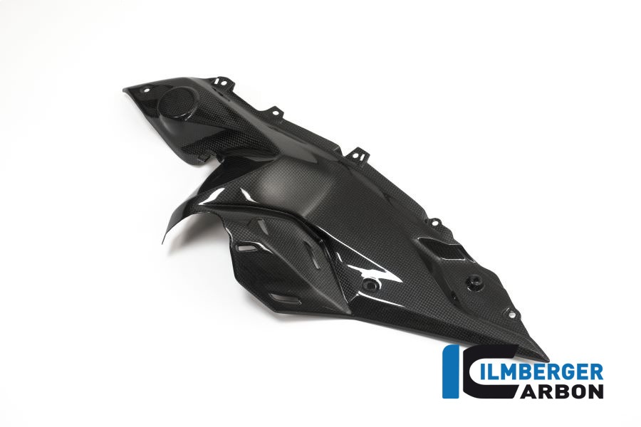 Tapa lateral de carbono Ilmberger bajo depósito de gasolina lado izquierdo