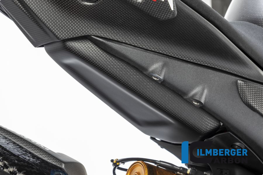 Cubierta inferior de carbono Ilmberger para la chasisheck mate Panigale V4 Racing 2019-