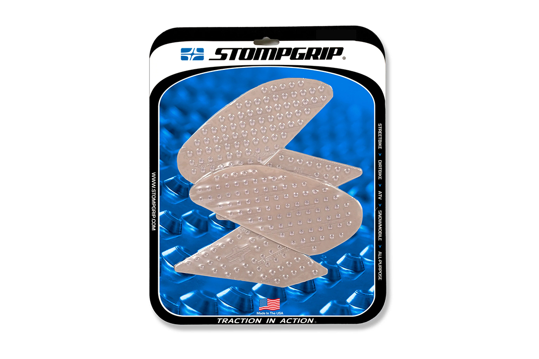 Stompgrip Traction Pads transparentes, para Honda CB500F / CBR500R, 2019-2025