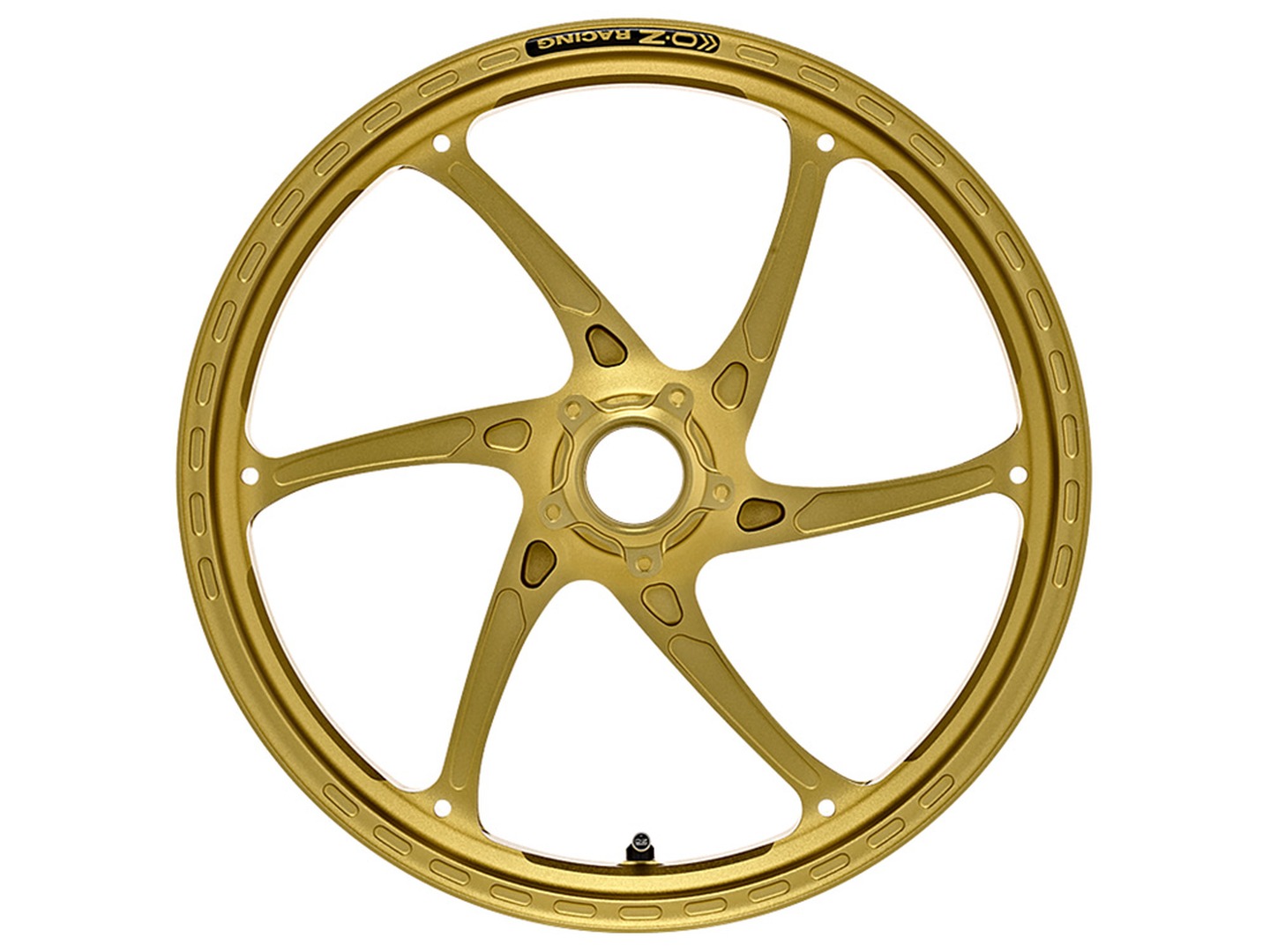 Llanta OZ Gass RS-A de aluminio anterior, delanteroe en dorado mate para Kawasaki Ninja ZX-25R Ninja, 2021