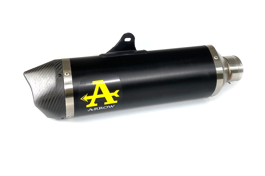 ARROW Escape RACE TECH para Suzuki V-Strom 650 (XT), 2017- de aluminio, negro
