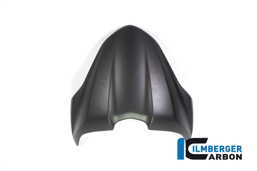 Tapa de asiento de pasajero de carbono Ilmberger, mate, Ducati Monster 1200, 1200S 2017-