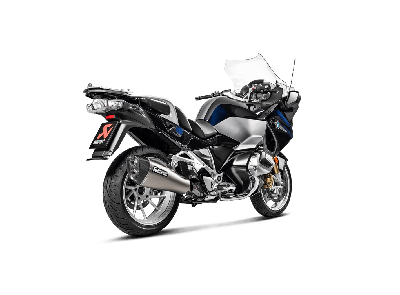 Línea Slip-On Akrapovic (Titanio) BMW R1250RT para BMW R1250RT año del modelo 2019-