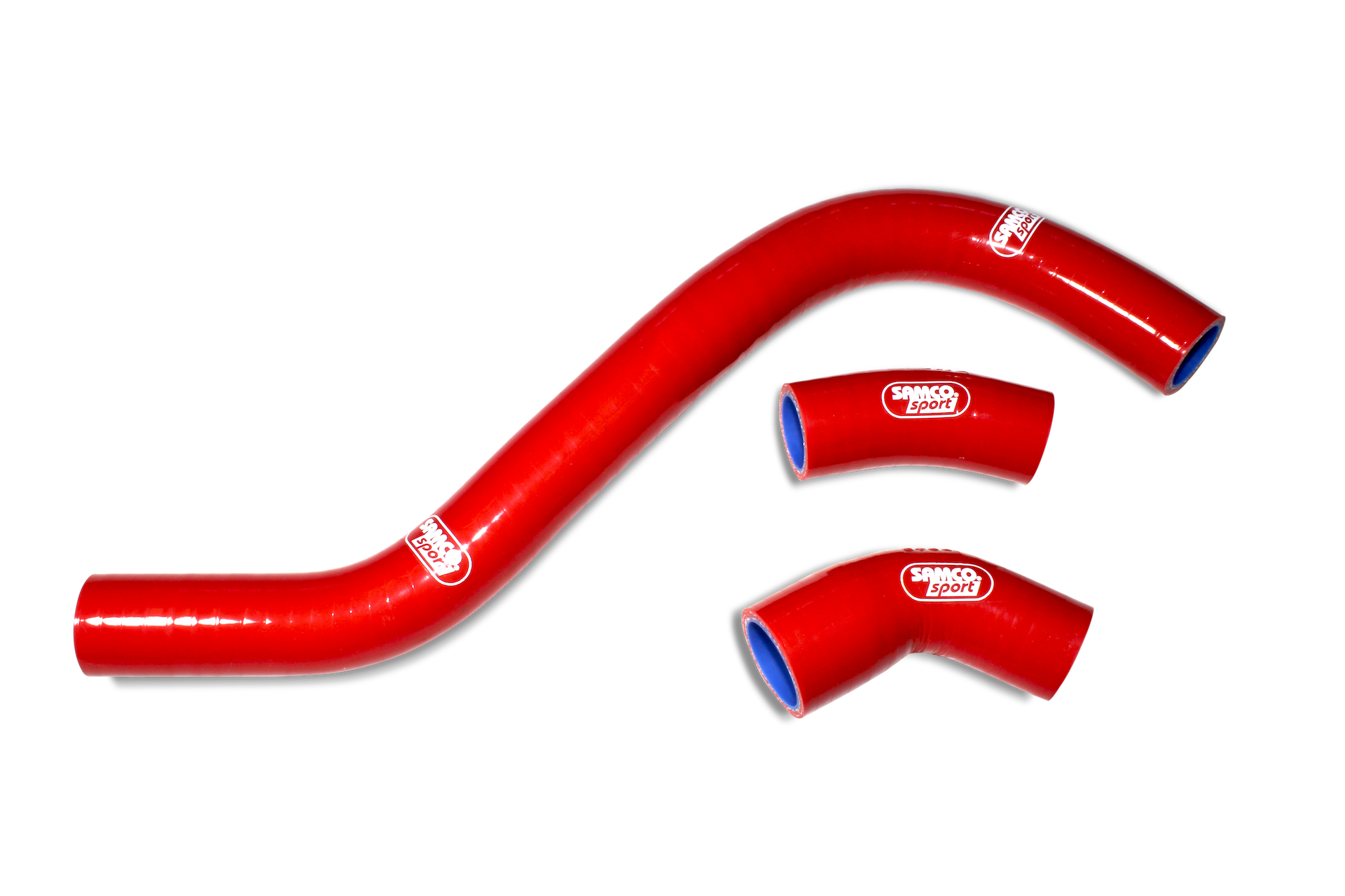 Kit de mangueras de silicona SAMCO SPORT rojo para Yamaha FZR1000 año de modelo 1989-1990