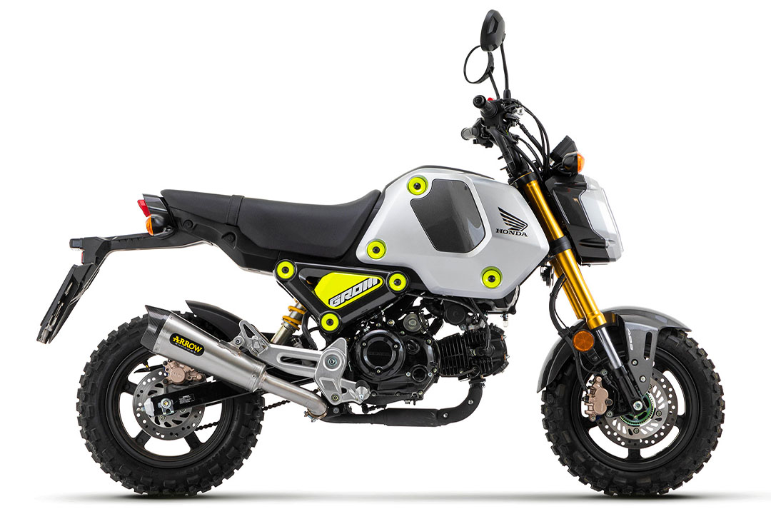 Escape ARROW X-KONE para Honda MSX125 Grom, modelos 2021-2024, acero inoxidable