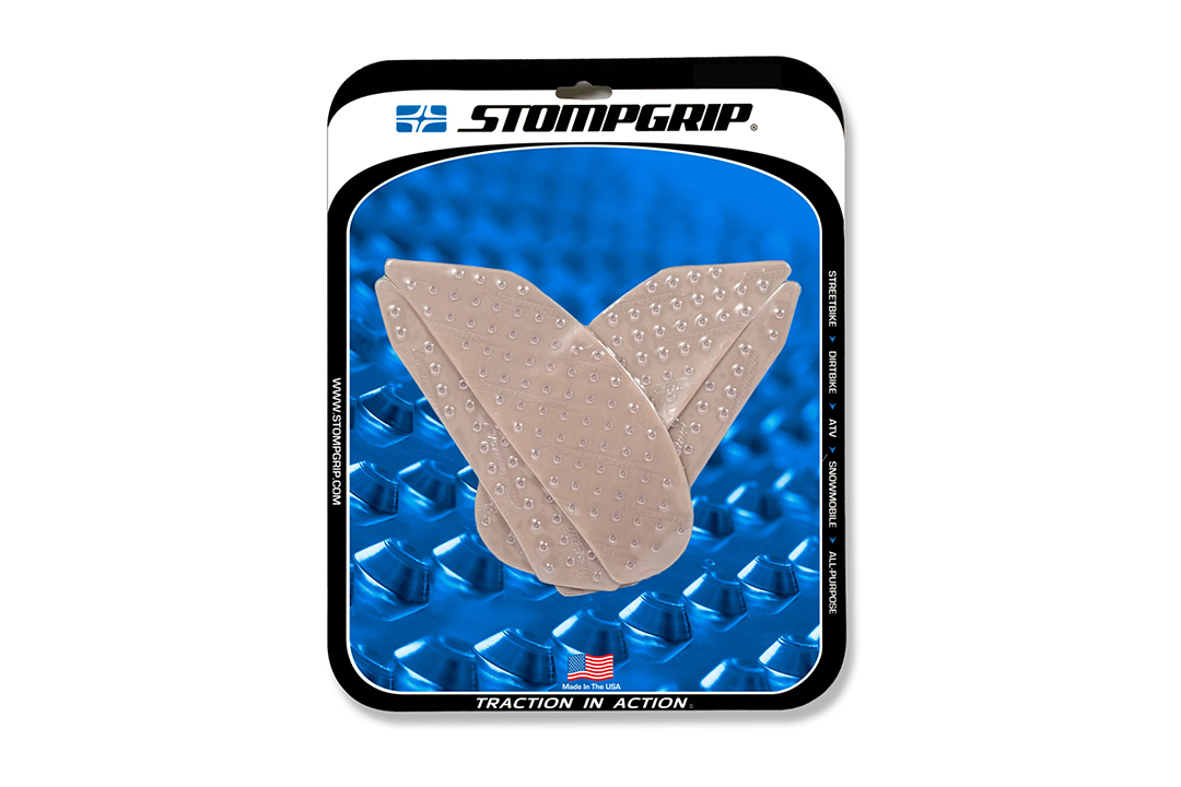 Stompgrip transparente, Volcano, para Kawasaki Z800, 2013-2016
