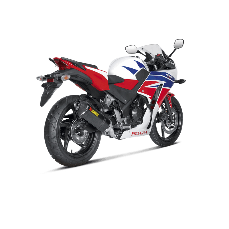 Escape Akrapovic Slip-On Line (Carbon) para Honda CBR300R 2014-2016