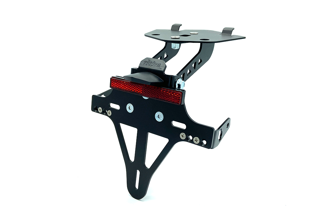 Soporte de matrícula alpha Technik para BMW S1000RR; TIPO 2R99; Año del modelo 2019-