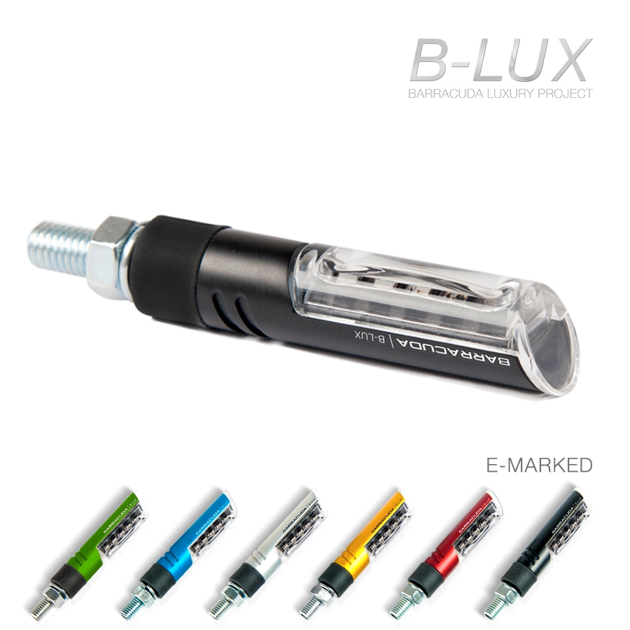 Barracuda luz de intermitente IDEA B-LUX negro
