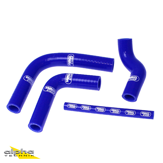 Kit de mangueras de silicona SAMCO SPORT azul para Yamaha TZ250 TZ350 Año del modelo 1979-1980