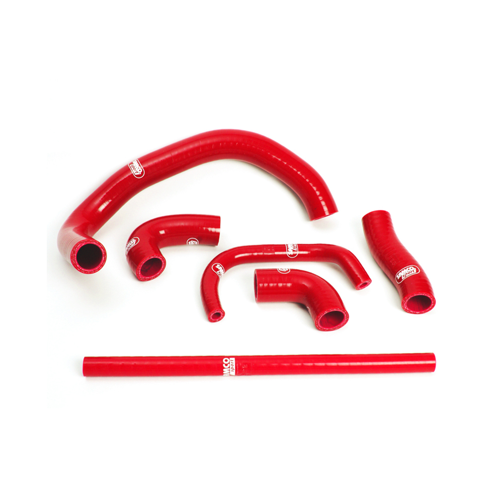 Kit de mangueras de silicona SAMCO SPORT rojo para Kawasaki ZX9R año de modelo 1994-1997