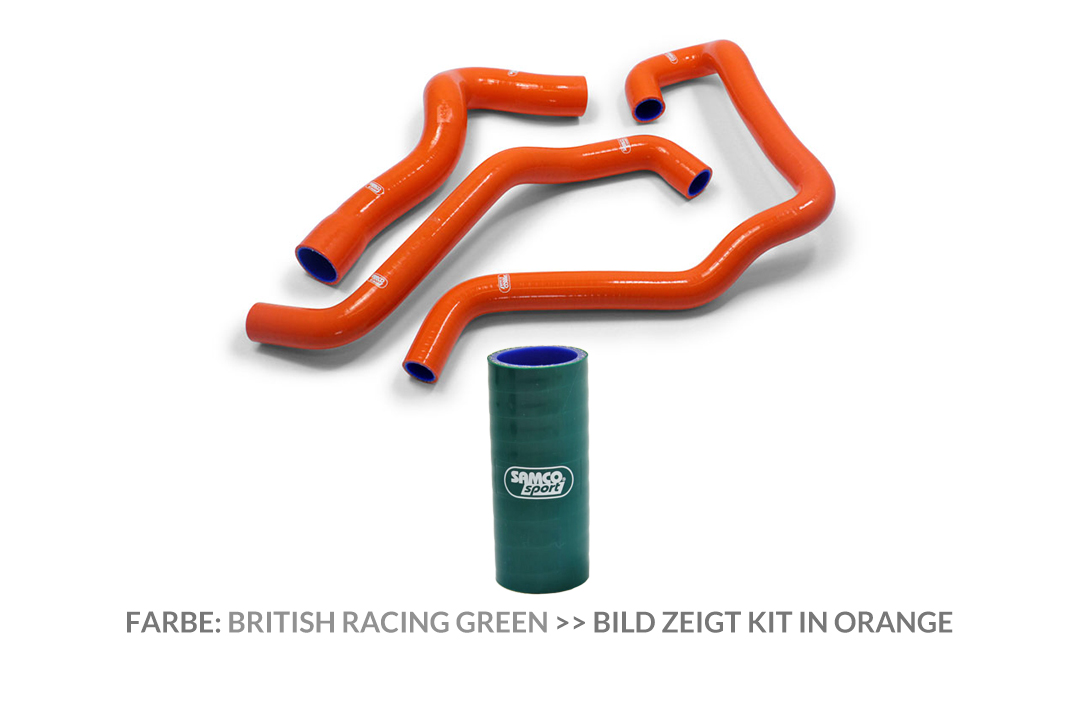Kit de mangueras de silicona SAMCO SPORT verde B.R. para KTM 1290 Super Duke R RR EVO Año del modelo 2020-2024