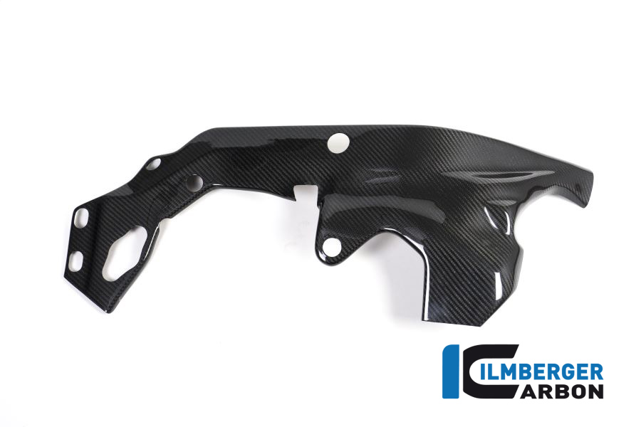 Cubierta de Carbono Ilmberger chasis lado derecho. brillante, BMW HP4 RACE 2018-
