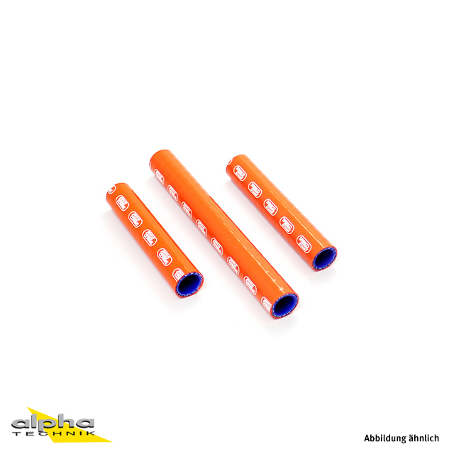 Kit de mangueras de silicona Samco naranja KTM, Husaberg, Husqvarna