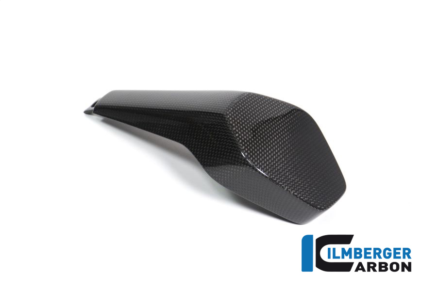 Cubierta de asiento de pasajero Ilmberger Carbon brillante para Ducati Panigale V4 / V4S a partir de 2018
