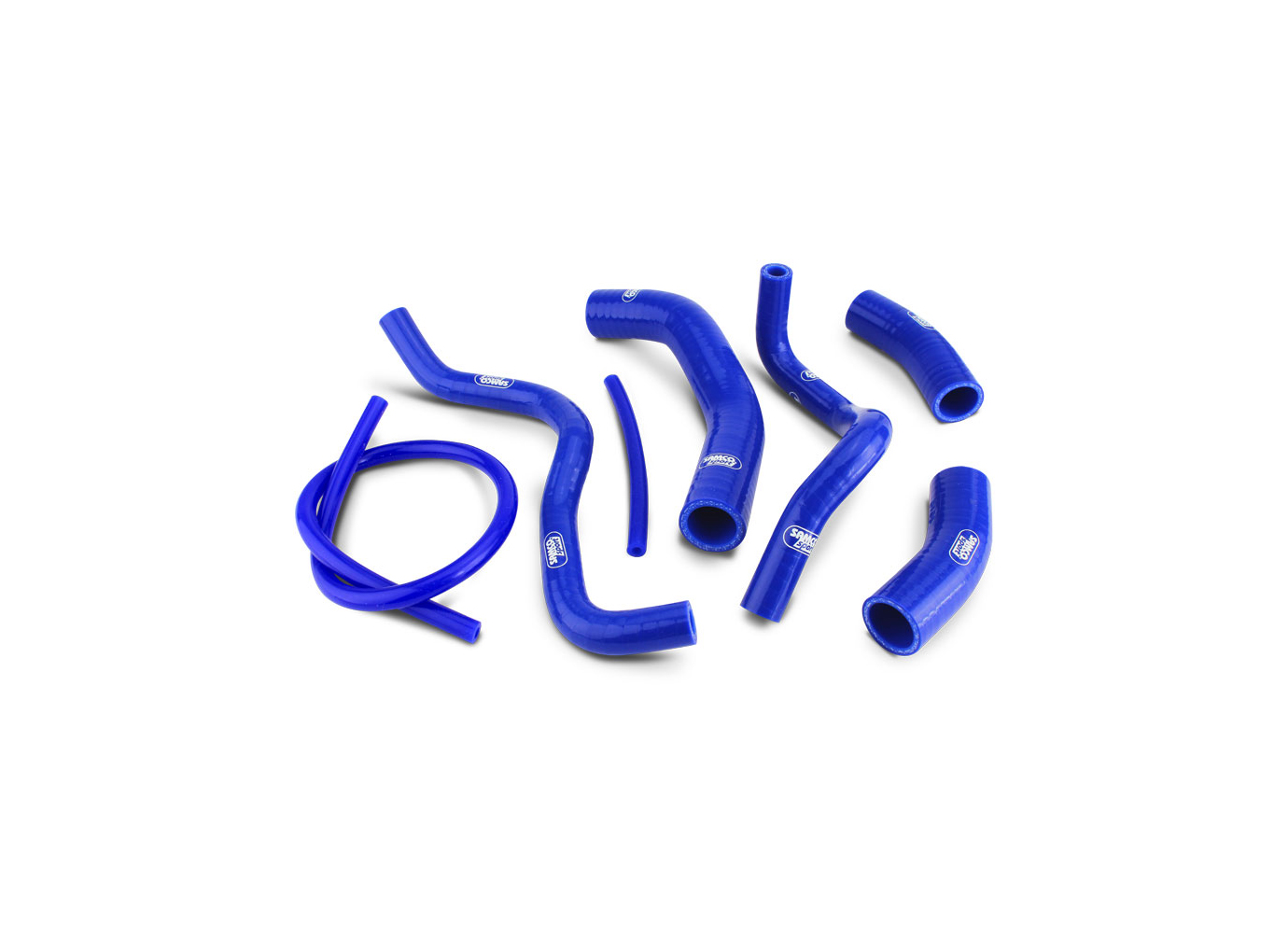 Kit de mangueras de silicona SAMCO SPORT azul para Yamaha R7 año del modelo 2022-2024