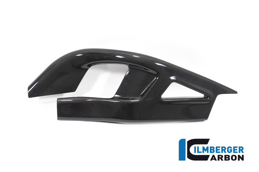 Cubierta de basculante de carbono Ilmberger lado izquierdo, brillante, para Honda CBR1000RR-R Fireblade (SP), SC82, a partir de 2020-