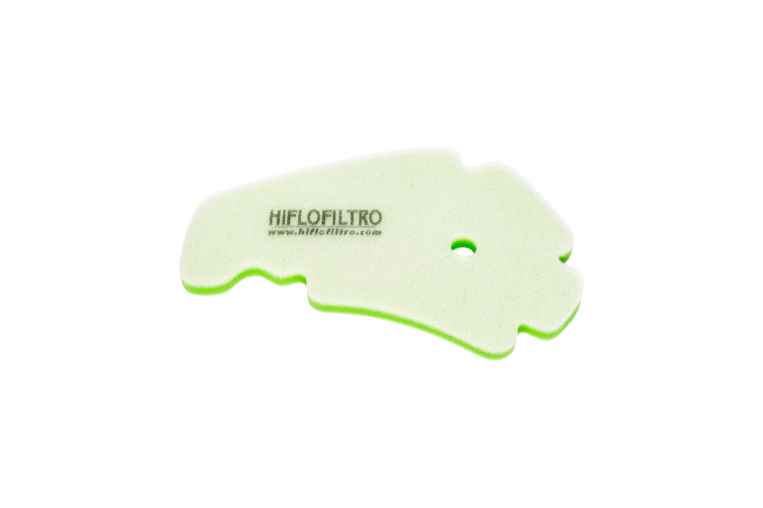HIFLO filtro de aire HFA5201DS para modelos Aprilia / Piaggio / Malaguti / Italjet / Peugeot / Derbi y Gilera