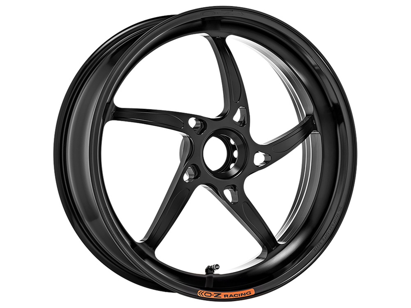 OZ Piega trasero de aluminio en negro brillante para KTM 1290 Super Duke R(R), 2016-2023 y 1290 Super Duke GT, 2016-2023