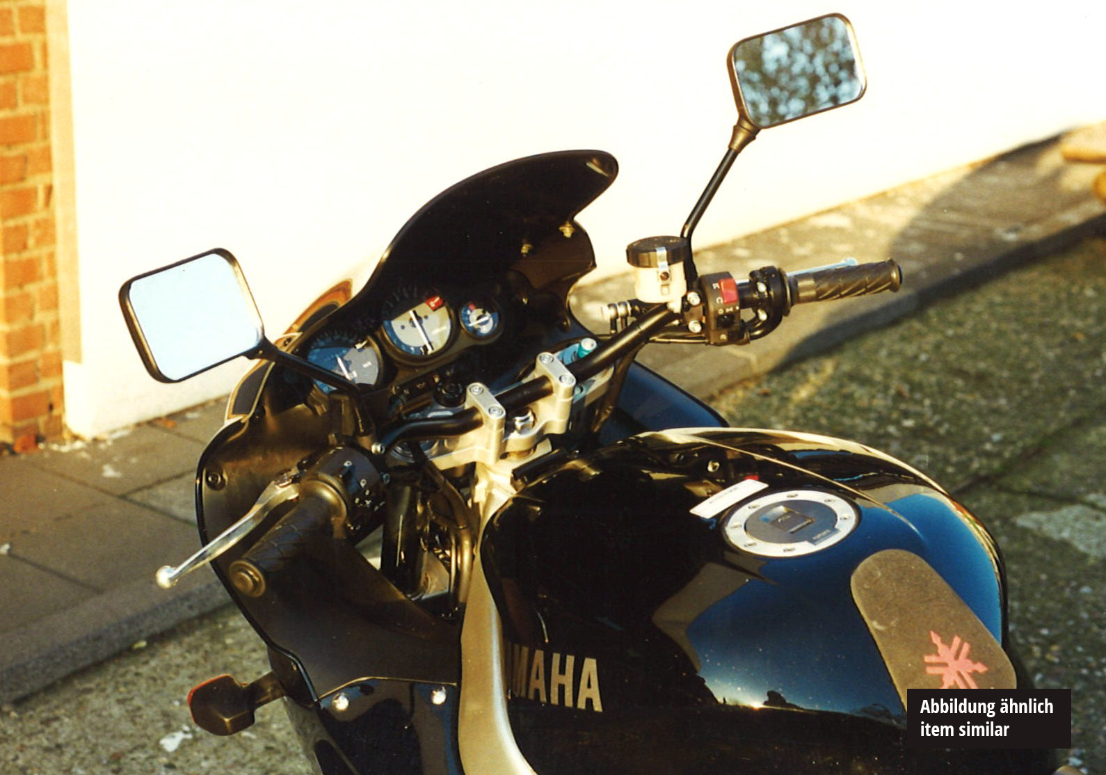 LSL Kit Superbike con certificado de piezas para Yamaha FZR1000, Tipo 3LE, 1994-1995, plata, (Tipo A)