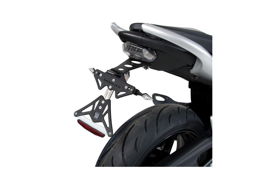 Soporte de matrícula Barracuda para Suzuki Gladius